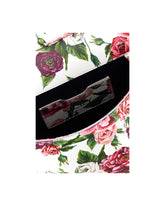 Handbag all-over roses print -  | Dolce &amp; Gabbana