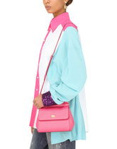 Small Sicily handbag in dauphine calfskin -  | Dolce &amp; Gabbana