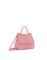 Small Sicily handbag in iguana-print calfskin -  | Dolce &amp; Gabbana