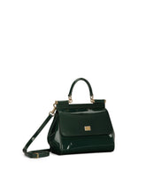 Small Sicily handbag in patent leather -  | Dolce &amp; Gabbana