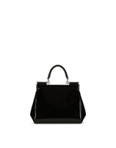 Small Sicily handbag in polished calfskin -  | Dolce &amp; Gabbana