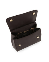 Small Sicily handbag in dauphine calfskin -  | Dolce &amp; Gabbana