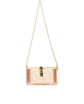 DOLCE BOX CLUTCH IN PLEXIGLASS AND LACE -  | Dolce &amp; Gabbana