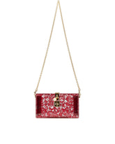 DOLCE BOX CLUTCH IN PLEXIGLASS AND LACE -  | Dolce &amp; Gabbana