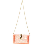 DOLCE BOX CLUTCH IN PLEXIGLASS AND LACE -  | Dolce &amp; Gabbana