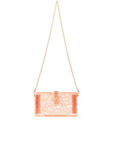 DOLCE BOX CLUTCH IN PLEXIGLASS AND LACE -  | Dolce &amp; Gabbana