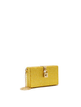 Dolce Box clutch with heat-applied rhinestones -  | Dolce & Gabbana