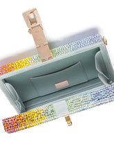 Dolce Box clutch with heat-applied rhinestones -  | Dolce & Gabbana