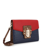 Dolce & Gabbana Shoulder Bag In Shiny Crocodile And Spotted Python -  | Dolce & Gabbana