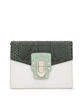 Dolce & Gabbana Python Shoulder Bag With Crocodile And Calf Leather -  | Dolce & Gabbana