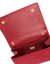Crocodile-print calfskin DG Girls bag -  | Dolce &amp; Gabbana