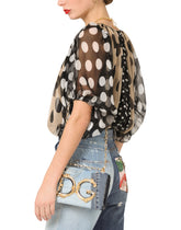 DG Girls bag in patchwork denim and plain calfskin -  | Dolce &amp; Gabbana