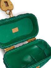 Dolce heart box in painted wicker -  | Dolce & Gabbana