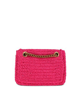 Medium crochet raffia Devotion bag -  | Dolce &amp; Gabbana