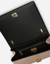 Medium Devotion crossbody bag in quilted nappa mordore leather -  | Dolce &amp; Gabbana