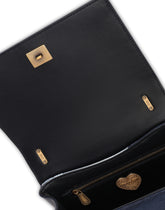 Medium Devotion bag in patchwork denim and plain calfskin -  | Dolce & Gabbana