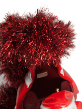 SANTA CLAUS DOLCE BOX BAG IN PAINTED WOOD -  | Dolce & Gabbana