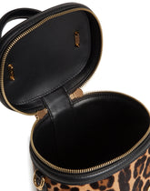 LEOPARD-PRINT PONY HAIR AND NAPPA LEATHER DG GIRLS BAG -  | Dolce & Gabbana
