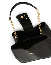 Calf leather handbag with shoulder strap -  | Dolce & Gabbana