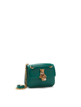 SMALL JUNGLE BAG IN CALFSKIN WITH BEJEWELED CLOSURE -  | Dolce &amp; Gabbana