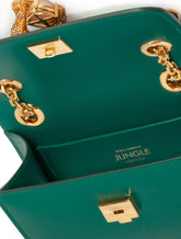 SMALL JUNGLE BAG IN CALFSKIN WITH BEJEWELED CLOSURE -  | Dolce &amp; Gabbana