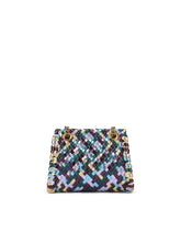 Small Devotion shoulder bag in woven laminated nappa leather -  | Dolce &amp; Gabbana
