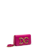DG Girls clutch in calfskin -  | Dolce &amp; Gabbana