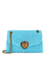 Large knit Devotion shoulder bag -  | Dolce & Gabbana