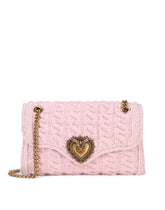 Large knit Devotion shoulder bag -  | Dolce & Gabbana