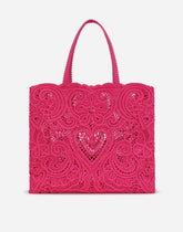 Large cordonetto lace shopper -  | Dolce &amp; Gabbana