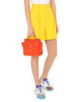 Small Sicily 62 soft bag in woven nappa leather and tahiti calfskin -  | Dolce &amp; Gabbana