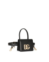 Calfskin 3.5 belt bag -  | Dolce & Gabbana