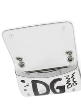 Logo-print calfskin 3.5 bag with chain -  | Dolce & Gabbana
