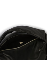 Small nappa leather soft bag with branded tag -  | Dolce & Gabbana