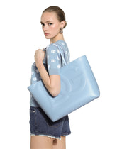Shopping DG medium logo bag in calfskin leather -  | Dolce &amp; Gabbana