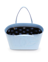 Shopping DG medium logo bag in calfskin leather -  | Dolce &amp; Gabbana