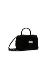 Calfskin and faux fur cover bag -  | Dolce & Gabbana
