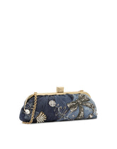 Patchwork denim Maria clutch with embroidery -  | Dolce &amp; Gabbana