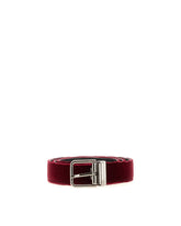 Cotton velvet belt -  | Dolce &amp; Gabbana