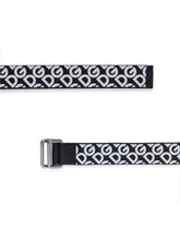 Tape belt with all-over logo -  | Dolce & Gabbana