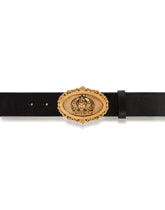 Leather belt with plate -  | Dolce & Gabbana
