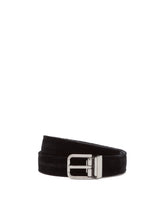 Cotton velvet belt -  | Dolce &amp; Gabbana