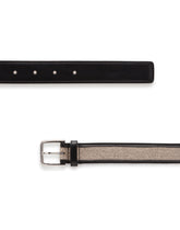 Linen and calfskin belt -  | Dolce & Gabbana