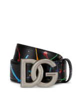 Belt with DG logo buckle -  | Dolce & Gabbana
