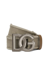 Tape belt with DG logo -  | Dolce &amp; Gabbana