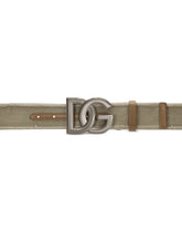 Tape belt with DG logo -  | Dolce &amp; Gabbana