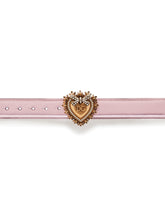DEVOTION BELT IN LAMINATED LEATHER -  | Dolce & Gabbana