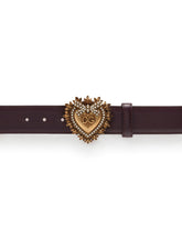Luxury leather Devotion belt -  | Dolce & Gabbana