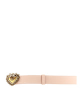 Luxury leather Devotion belt -  | Dolce &amp; Gabbana