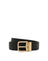 Dolce & Gabbana Belt In Solid-Coloured Calf Leather -  | Dolce & Gabbana